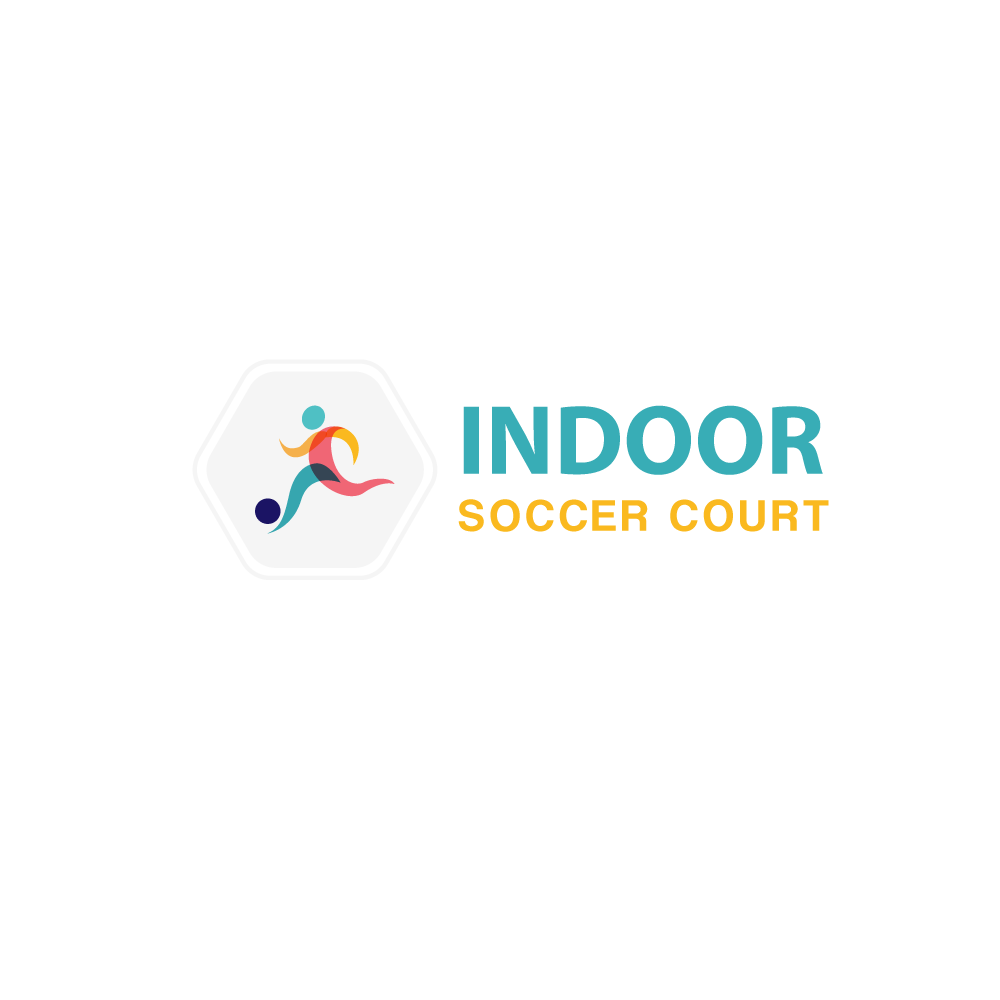 Indoor Soccer Court Logo Design